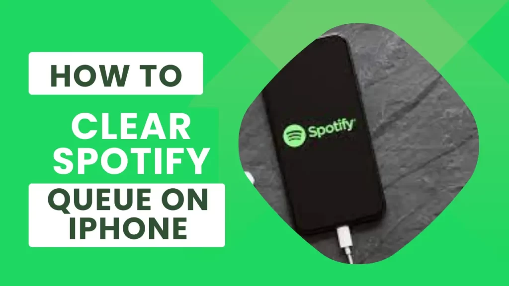 how to clear spotify queue on iphone