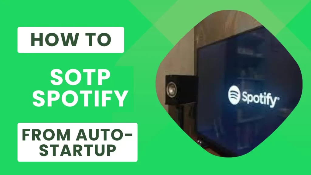 How to stop Spotify